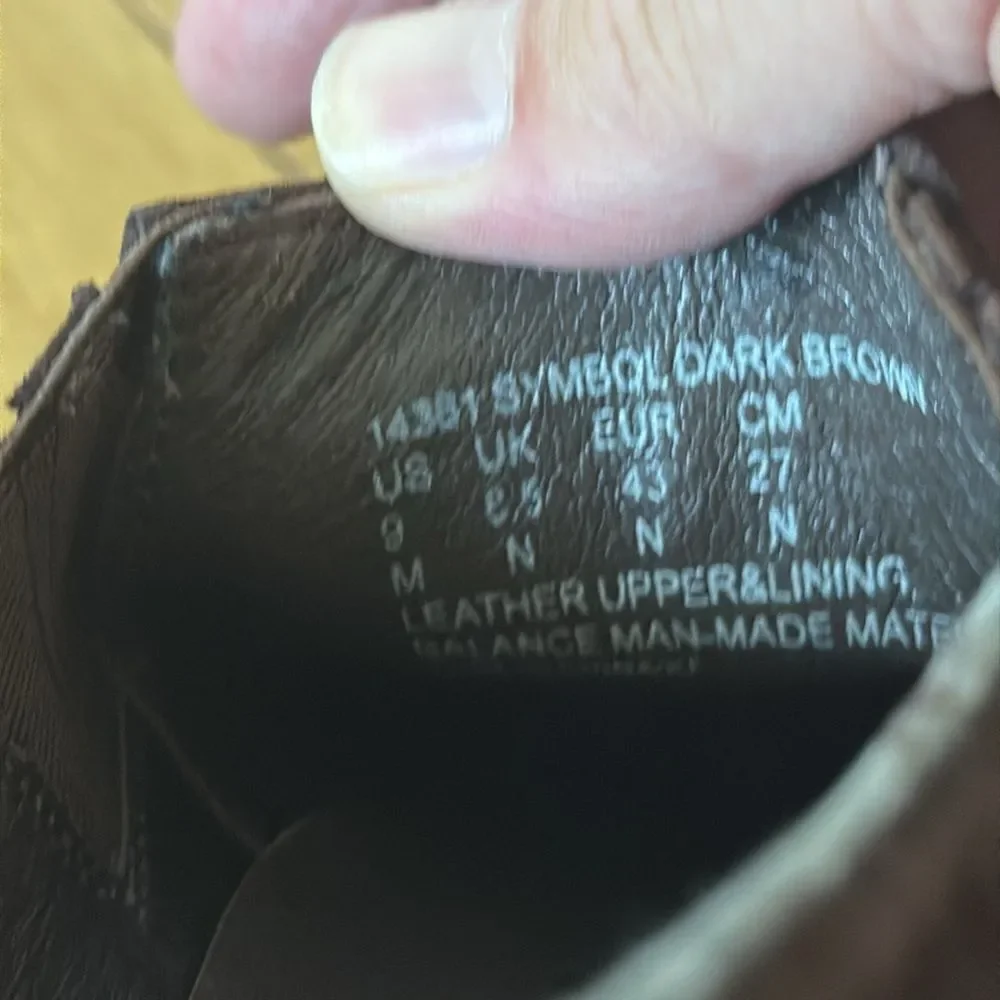 Brown suede Hush Puppies